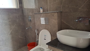 Bathroom in 3 BHK Apartment at Artique Uptown Skylla, International Airport Road – for Rent