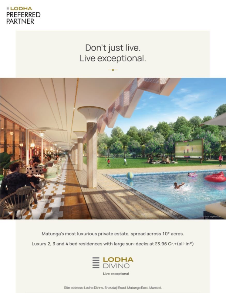Exterior View, lodha-divino 2 Bedroom 820 Sq.Ft. Apartment In Kings Circle Mumbai 9376262