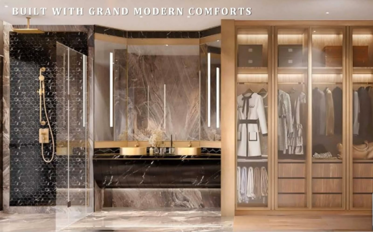 Living Room, lodha-divino 2 Bedroom 820 Sq.Ft. Apartment In Kings Circle Mumbai 9376262