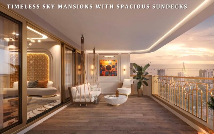 Balcony, lodha-divino 2 Bedroom 820 Sq.Ft. Apartment In Kings Circle Mumbai 9376262