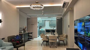 Team Area in 4 BHK Apartment at Lodha The World Towers World One Tier 2, Worli – for Rent