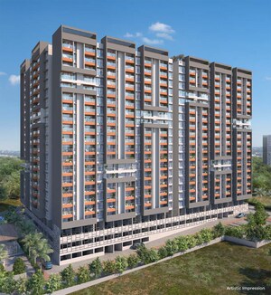 4 BHK Apartment – Exterior View View at Vasupujya Neco Park Central, Kharadi - for Sale