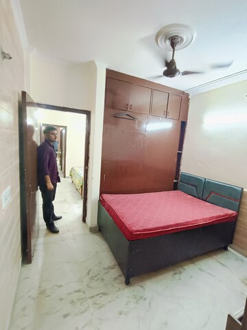 Bedroom in 2 BHK Builder Floor at Malviya Nagar – for Rent