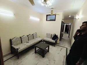 Living Room in 2 BHK Builder Floor at Malviya Nagar – for Rent