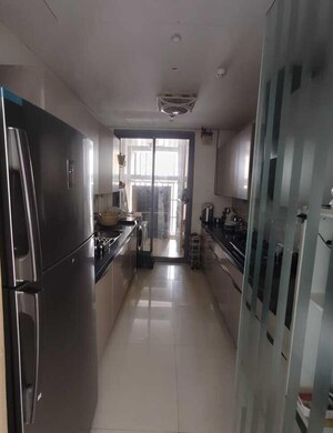 Building Lobby in 4 BHK Apartment at Rustomjee Crown, Prabhadevi – for Rent