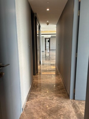 Building Lobby in 5 BHK Apartment at Lodha Trump Tower, Worli – for Rent