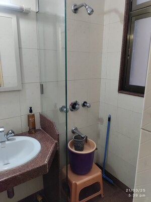 Bathroom in 2 BHK Apartment at Sundew CHS, Chandivali – for Rent