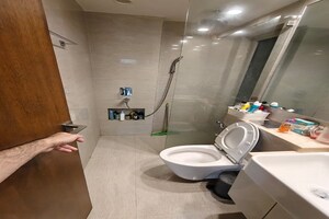 Bathroom in 2 BHK Apartment at Hiranandani Castle Rock, Powai – for Rent