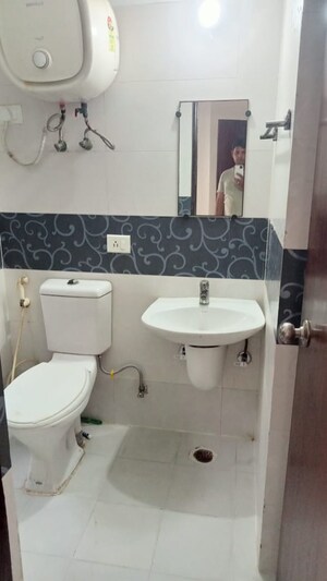Bathroom in 3 BHK Builder Floor at Sarfabad Village – for Sale