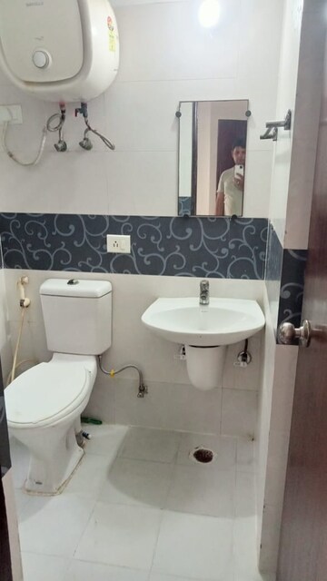 Bathroom in 3 BHK Builder Floor at Sarfabad Village – for Sale