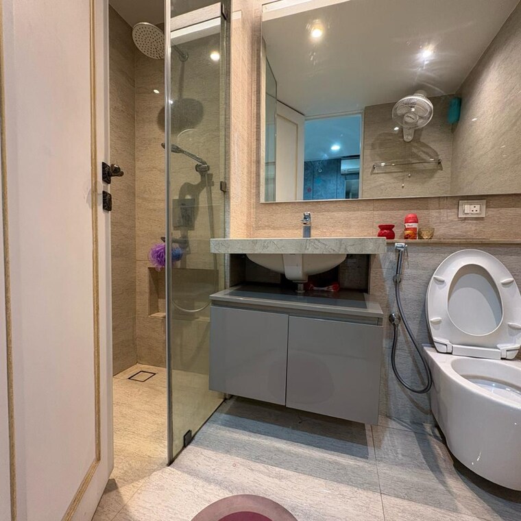 Bathroom, vijay-nakshatra 3 Bedroom 1410 Sq.Ft. Apartment In Kasarvadavali Thane 9376351