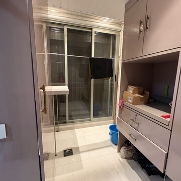 Kitchen in 3 BHK Apartment at Vijay Nakshatra, Kasarvadavali – for Rent