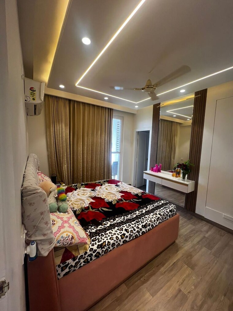 Bedroom, nk-sharma-savitry-greens 2 Bedroom 1350 Sq.Ft. Apartment In Lohgarh Zirakpur 9376364