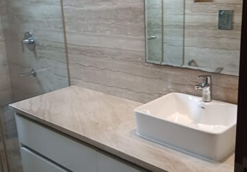 Bathroom in 4 BHK Builder Floor at Green Park Extension – for Rent