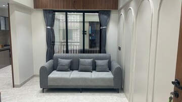 Living Room in 2 BHK Apartment at Raj Tulsi Aaradhana, Badlapur East – for Sale