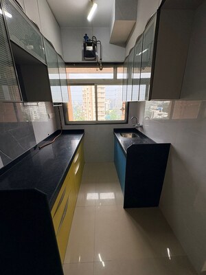 Kitchen in 1 BHK Apartment at Mishal Leela Mandir CHS, Chembur – for Rent