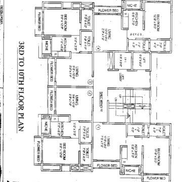 Floor Plan in 1 BHK Apartment at Bhandup West – for Sale