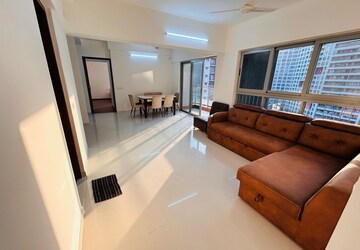 Living Room in 2 BHK Apartment at Amanora Ascent Towers, Hadapsar – for Rent