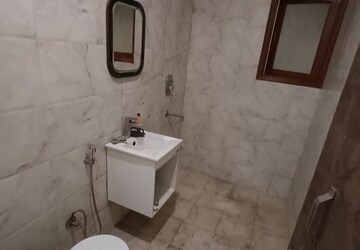 Bathroom in 2 BHK Builder Floor at Kalkaji – for Rent