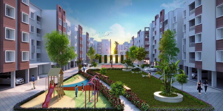 Exterior View, ranidanga 3 Bedroom 1058 Sq.Ft. Apartment In Ranidanga Siliguri 9376457