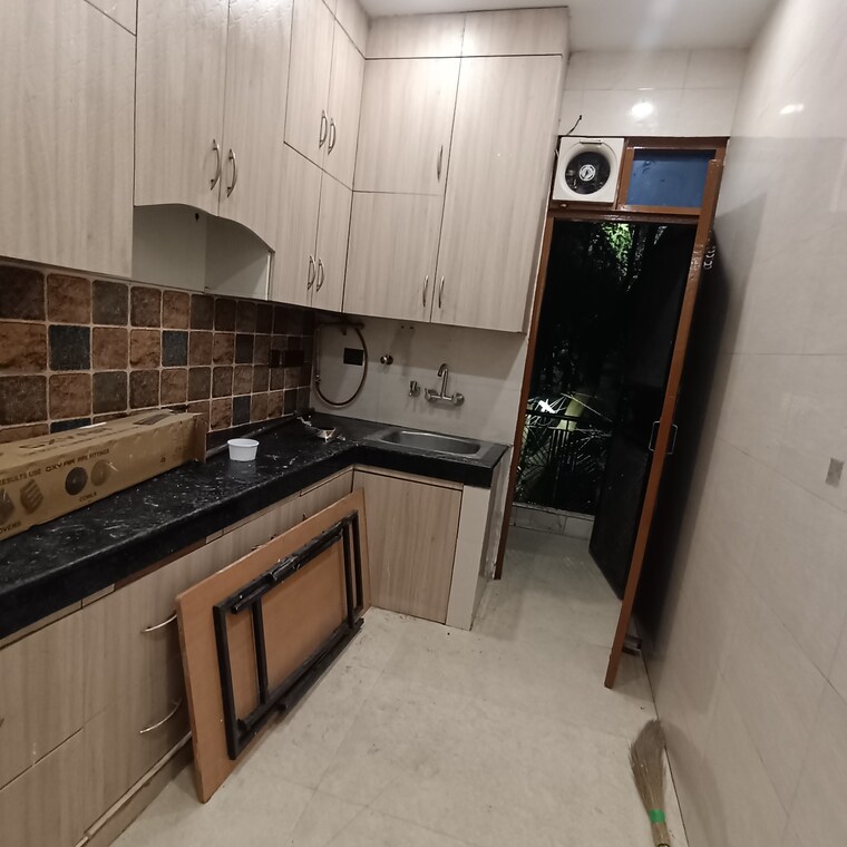 Kitchen, kalkaji 2 Bedroom 900 Sq.Ft. Builder Floor In Kalkaji Delhi 9376479