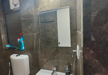 Bathroom in 2 BHK Apartment at Goel Ganga Newtown Phase 2, Dhanori – for Rent