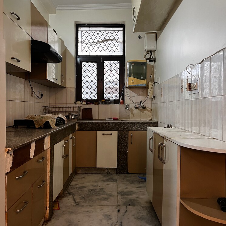 Kitchen, paras-pld-homes 2 Bedroom 2000 Sq.Ft. Builder Floor In Sector 42 Faridabad 9376521