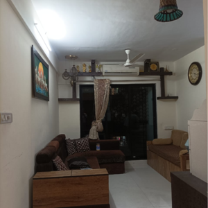 Living Room in 3 BHK Apartment at Sapta Green Acres I, Pratha Pushp Society – for Rent