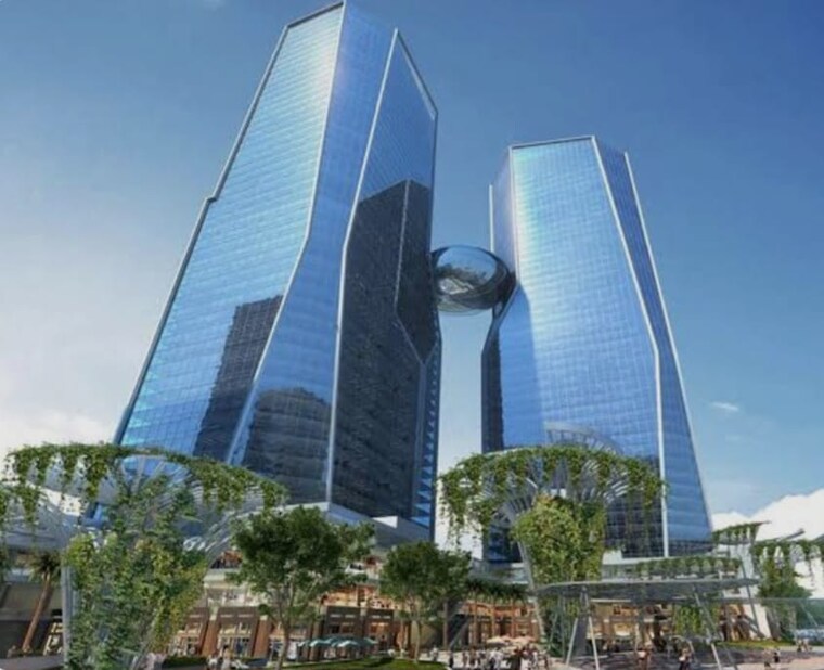 Exterior View, bhutani-cyberthum Commercial Office Space 532 Sq.Ft. In Sector 140a Noida 9376494