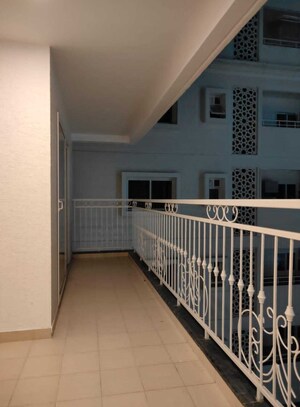 Balcony in 3 BHK Apartment at Prestige Beverly Hills, Kokapet – for Rent