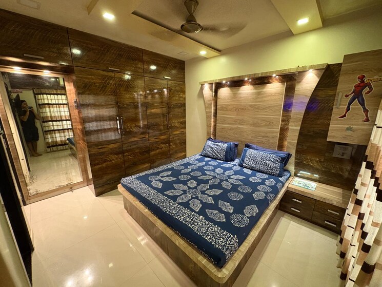 Bedroom, shanti-gardens 2 Bedroom 600 Sq.Ft. Apartment In Mira Road Thane 9376539