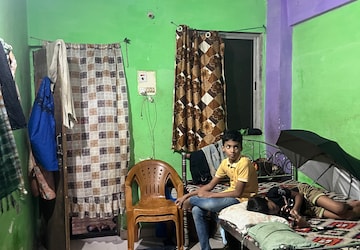 Living Room in 1 BHK Apartment at Ajanta CHS Nalasopara East, Nalasopara East – for Sale