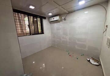 Bathroom in 1.5 BHK Apartment at Moreshwar Kamal, Kolshet – for Rent