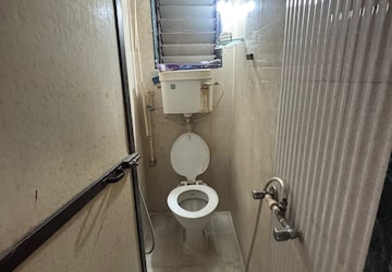 Bathroom in 1.5 BHK Apartment at Moreshwar Kamal, Kolshet – for Rent