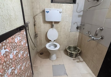 Bathroom in 1.5 BHK Apartment at Moreshwar Kamal, Kolshet – for Rent
