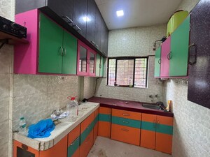Kitchen in 1.5 BHK Apartment at Moreshwar Kamal, Kolshet – for Rent