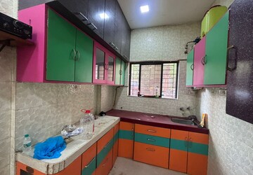 Kitchen in 1.5 BHK Apartment at Moreshwar Kamal, Kolshet – for Rent