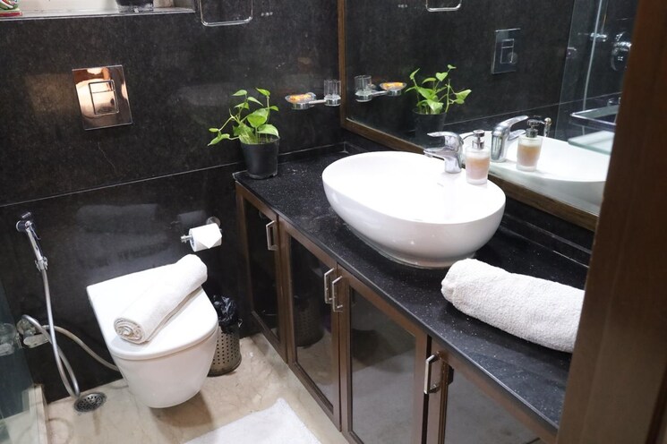 Attached Bathroom, saket 3 Bedroom 2100 Sq.Ft. Apartment In Saket Delhi 9376541