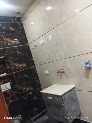 Attached Bathroom in 3 BHK Builder Floor at Rohini Sector 25 – for Sale