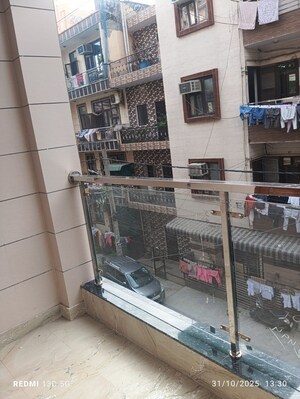 Balcony in 3 BHK Builder Floor at Rohini Sector 25 – for Sale