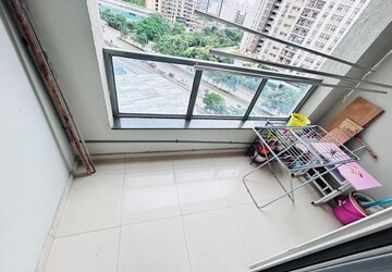 Balcony in 2 BHK Apartment at Amanora Future Towers, Hadapsar – for Rent