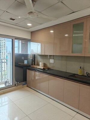 Kitchen in 4 BHK Apartment at Bombay Realty Island city center ICC, Wadala – for Rent