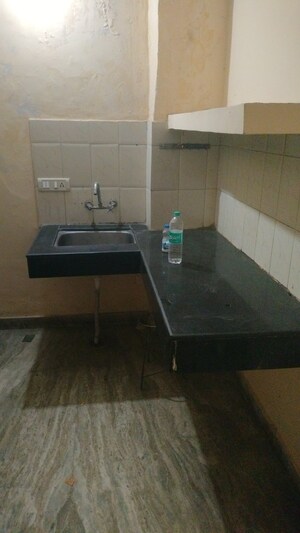 Kitchen in 1 BHK Builder Floor at Saket – for Rent