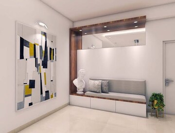 Building Lobby in 5 BHK Villa at DLF New Town Heights Town Houses, Sector 86 – for Rent