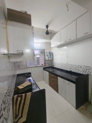 Kitchen in 2 BHK Apartment at Shapoorji Pallonji BKC 28, Bandra East – for Rent