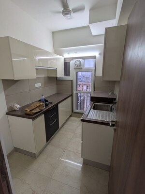 Kitchen in 2 BHK Apartment at Shapoorji Pallonji BKC 28, Bandra East – for Rent