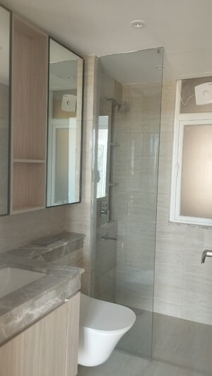 Building Lobby in 3 BHK Builder Floor at DLF Gardencity Enclave, Sector 93 – for Rent