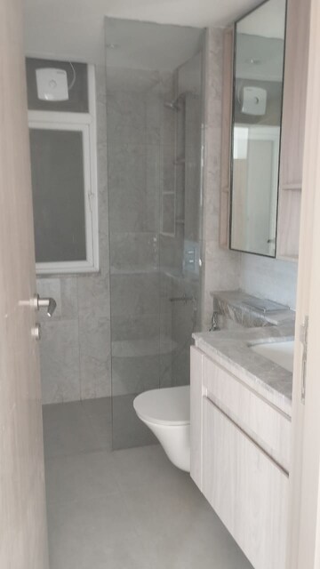 Bathroom in 3 BHK Builder Floor at DLF Gardencity Enclave, Sector 93 – for Rent