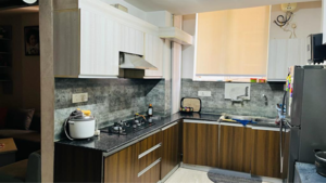 Kitchen in 2 BHK Apartment at Trishla City, Patiala Road – for Rent