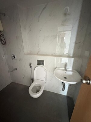Bathroom in 2.5 BHK Apartment at Lodha Codename Premier, Dombivli East – for Rent